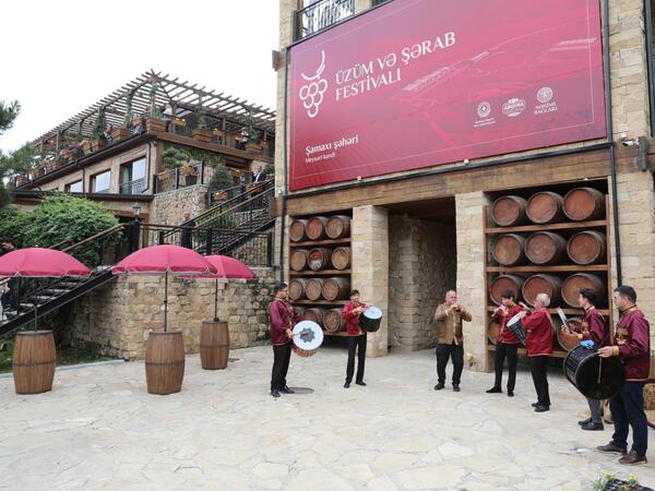 Şamaxıda Üzüm və Şərab Festivalı başlayıb - <span class="color_red">(Foto)</span>