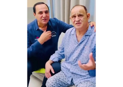 Manaf əməliyyat olunan Tacir Şahmalıoğlu ilə - <span class="color_red">(Video)</span>