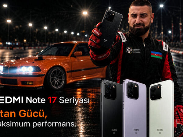 REDMI Note 17 Pro Max 5G yarış trekində - Hərəkətdə Titan gücü