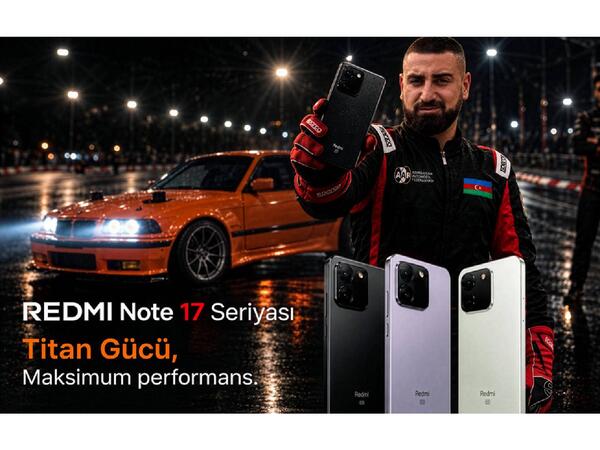 REDMI Note 17 Pro Max 5G yarış trekində - Hərəkətdə Titan gücü