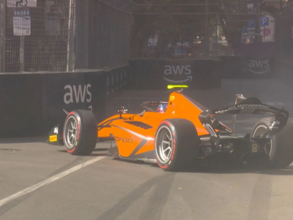 Formula 2 Azərbaycan Qran-Prisində 2 pilot mübarizəni yarımçıq dayandırıb - <span class="color_red">(Foto)</span>