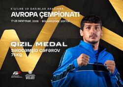 Səidcəmşid Cəfərov Avropa çempionu olub
