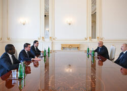 Prezident İlham Əliyev “Brookfield Asset Management” şirkətinin baş icraçı direktorunu qəbul edib - <span class="color_red">(Foto)</span>