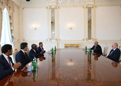 Prezident İlham Əliyev “Global Infrastructure Partners” şirkətinin rəhbərini qəbul edib - (Foto)