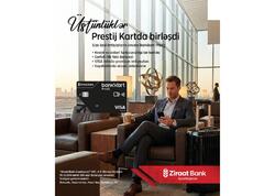Ziraat Bank Azərbaycan müştərilərinə xüsusi üstünlüklər və eksklüziv imkanlar təqdim edən yeni Visa Infinite premium kartını istifadəyə verib