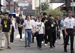Autizmli gənclər Formula 1 dünyasını paddokdan kəşf ediblər - <span class="color_red">(Foto)</span>
