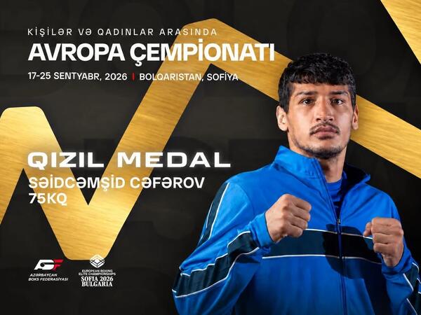 Səidcəmşid Cəfərov Avropa çempionu olub
