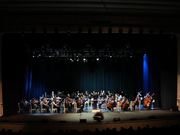Gəncədə Çukurova Dövlət Simfonik Orkestri və Niyazi adına Dövlət Simfonik Orkestrinin birgə konserti keçirilib - <span class="color_red">(Foto)</span>