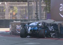 "Formula 1": Albon Azərbaycan Qran-prisində baryerə çırpılıb