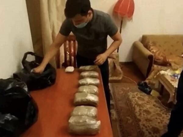 Yardımlıda 16 kq narkotik aşkarlandı