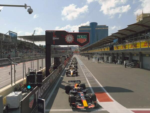 Formula 1 üzrə Azərbaycan Qran-prisinin əsas yarışı start götürdü