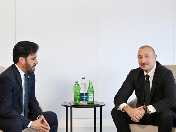 Prezident İlham Əliyev Beynəlxalq Avtomobil Federasiyasının prezidenti ilə görüşüb - (Foto)