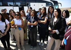 Palçıq Vulkanları Turizm Kompleksinə mediatur təşkil olunub - <span class="color_red">(Foto)</span>