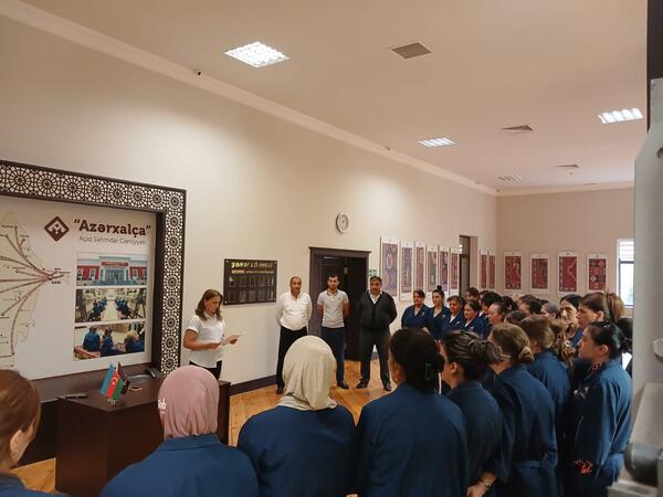 27 Sentyabr – Anım Günü “Azərxalça” ASC-nin emalatxanalarında qeyd olunub - <span class="color_red">(Foto)</span>