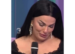 Bahar Lətifqızı canlı efirdə hönkür-hönkür ağladı - <span class="color_red">(Video)</span>
