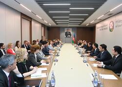 Azərbaycan-Aİ münasibətlərinin inkişaf perspektivləri müzakirə olunub - <span class="color_red">(Foto)</span>