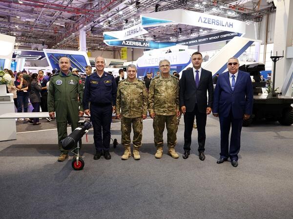 Aqil Qurbanov “ADEX-2026” sərgisində bir sıra görüşlər keçirib - <span class="color_red">(Foto)</span>