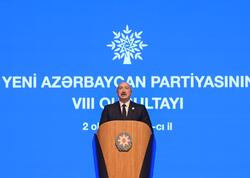 Prezident İlham Əliyev: Şanlı Zəfərimizdən sonra fəaliyyətimiz ərazi bütövlüyümüzün tam bərpasına istiqamətləndirilmişdi