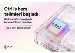 Texnologiyada qadın gücü: Bir "Ctrl is hers” qalibləri üçün təlimlərə başlayıb