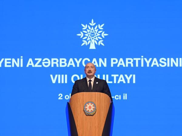 Prezident İlham Əliyev: Şanlı Zəfərimizdən sonra fəaliyyətimiz ərazi bütövlüyümüzün tam bərpasına istiqamətləndirilmişdi