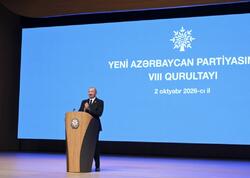 Prezident İlham Əliyevin sosial media hesablarında YAP-ın VIII Qurultayındakı çıxışı ilə bağlı videoçarx paylaşılıb - (Video)