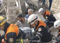 Suraxanıda yaşayış evində uçqun olub, ölən və yaralı var