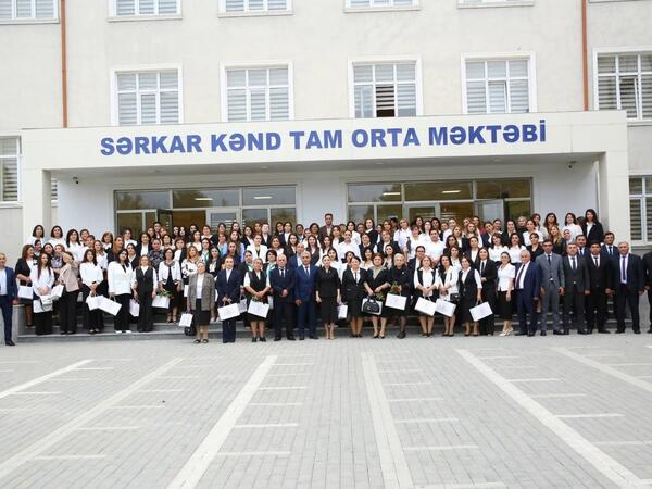 Samux rayonunda 5 Oktyabr - Beynəlxalq Müəllimlər Gününə həsr olunmuş "Ey hörmətli Müəllim...!" adlı tədbir keçirilib - <span class="color_red">(Foto)</span>