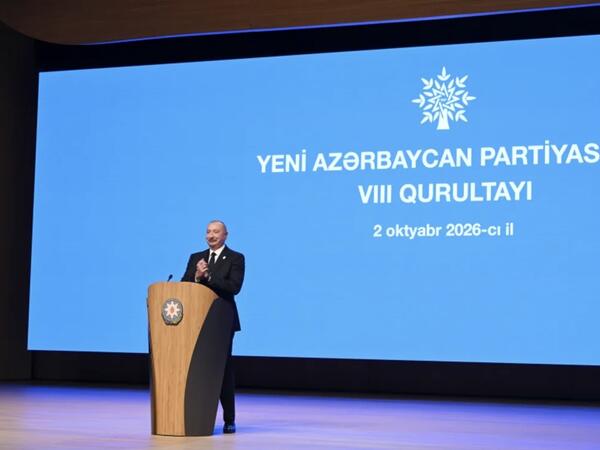Prezident İlham Əliyevin sosial media hesablarında YAP-ın VIII Qurultayındakı çıxışı ilə bağlı videoçarx paylaşılıb - (Video)