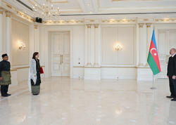 Prezident İlham Əliyev Malayziyanın Azərbaycanda yeni təyin olunmuş səfirini qəbul edib - <span class="color_red">(Foto)</span>