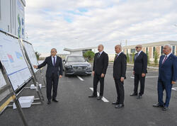 Prezident İlham Əliyev Pirallahı Sənaye Parkında dərman istehsalı müəssisəsinin açılışında iştirak edib - (Foto)