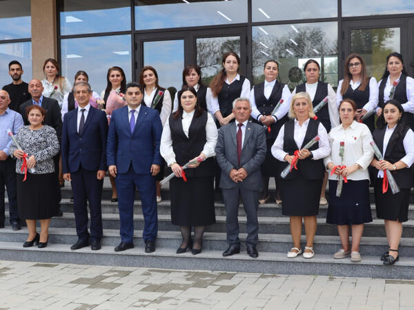Azad edilən torpaqlarda çalışan müəllimlərlə görüşlər keçirilib - <span class="color_red">(Foto)</span>