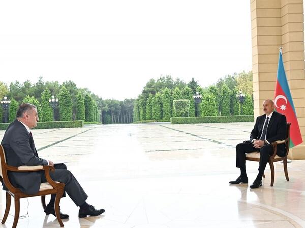 Zəfər xronikası. 5 oktyabr 2020-ci il: Prezident İlham Əliyev Türkiyənin “TRT Haber” televiziya kanalına müsahibə verib - (Video/Foto)