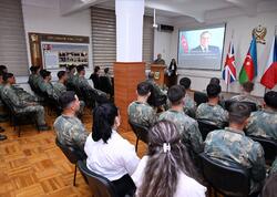 “Təlimatçı hazırlıq kursu”nu başa vuran hərbçilərə sertifikatlar təqdim edilib - <span class="color_red">(Foto)</span>