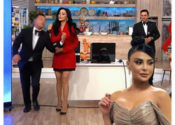 Vüsalə Əlizadə verilişində yerinə aparıcılıq edənə "əsəbiləşdi": “Bunu tapmısınız? - <span class="color_red">(Video)</span>