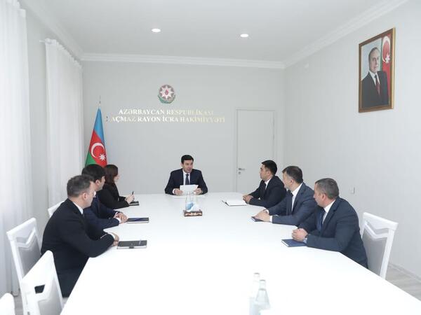 İnzibati ərazi dairələri üzrə nümayəndəliklərə yeni təyinatlar olub - <span class="color_red">(Foto)</span>