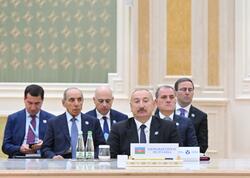 Prezident İlham Əliyev MDB Dövlət Başçıları Şurasının geniş tərkibdə iclasında iştirak edir - <span class="color_red">(Foto)</span>