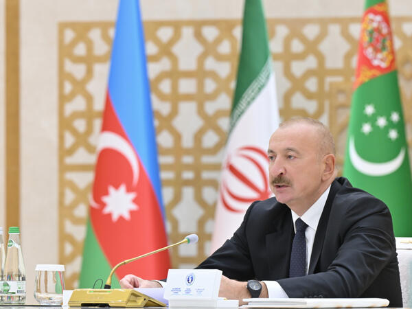 Azərbaycan Prezidenti: Mövcud tendensiya davam edərsə, Xəzərin dayazlaşmasının fəlakətli nəticələri ola bilər