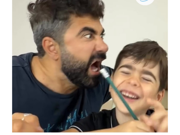Zaurun oğlu ilə maraq yaradan <span class="color_red">Videosu</span>