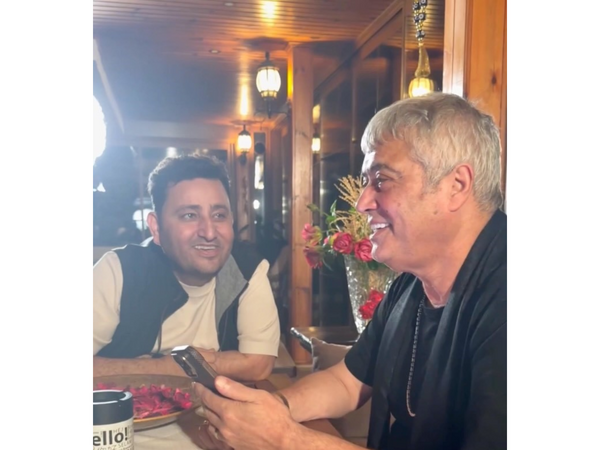 Elçin Hüseynov Cengiz Kurtoğlu ilə bir arada - <span class="color_red">(Video)</span>
