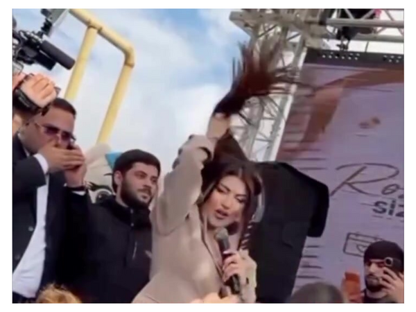 Nəfəsin bu görüntüsü tənqid edildi - <span class="color_red">(Video)</span>