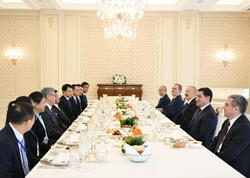 Prezident İlham Əliyevin adından Laos Prezidentinin şərəfinə rəsmi nahar verilib - <span class="color_red">(Foto)</span>