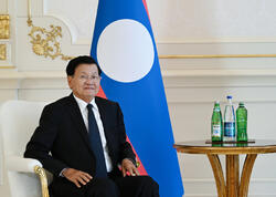 Laos Prezidenti: Ümid edirəm ki, gələcəkdə Azərbaycan investorları ölkəmizə daha çox sərmayə yatıracaqlar