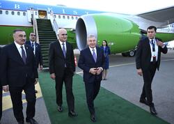 Özbəkistan Prezidenti Azərbaycanda səfərdədir - <span class="color_red">(Foto)</span>