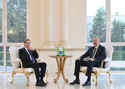 Prezident İlham Əliyevin İsrail Prezidenti ilə görüşü olub - <span class="color_red">(Foto)</span>