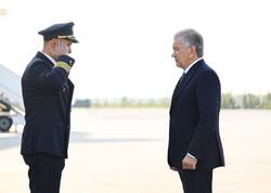 Şavkat Mirziyoyev Bakıya yola düşüb