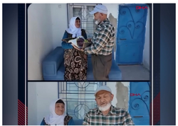 58 illik arvadına hər ad günündə çiçək əvəzinə görün nə hədiyyə edir - <span class="color_red">(Video)</span>