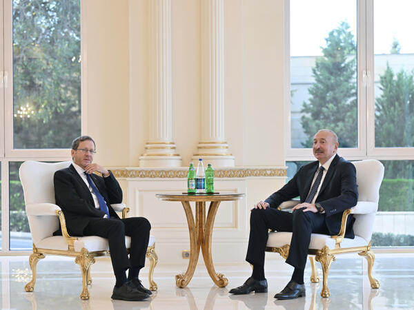 Prezident İlham Əliyevin İsrail Prezidenti ilə görüşü olub - <span class="color_red">(Foto)</span>