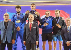 Fuad Həsənov Avropa birinciliyində 3 medal qazandı - <span class="color_red">(Foto)</span>