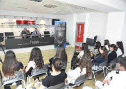 BDU tələbələri ilə zərərli xarici təsirlər və informasiya təhdidləri müzakirə olunub - <span class="color_red">(Foto-Video)</span>