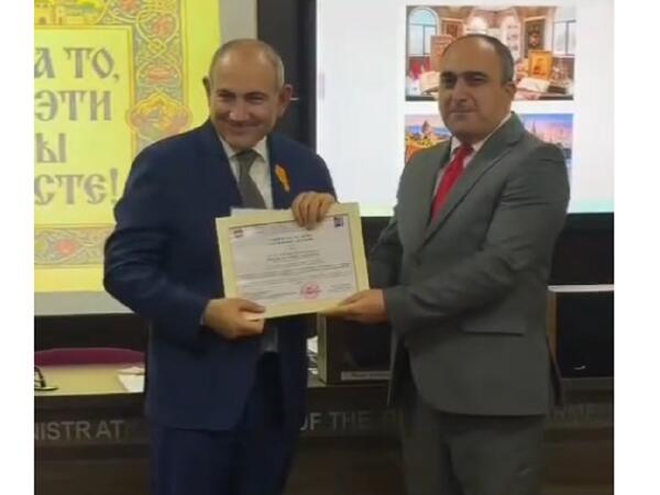 Paşinyan yenə universitet diplomu ala bilmədi